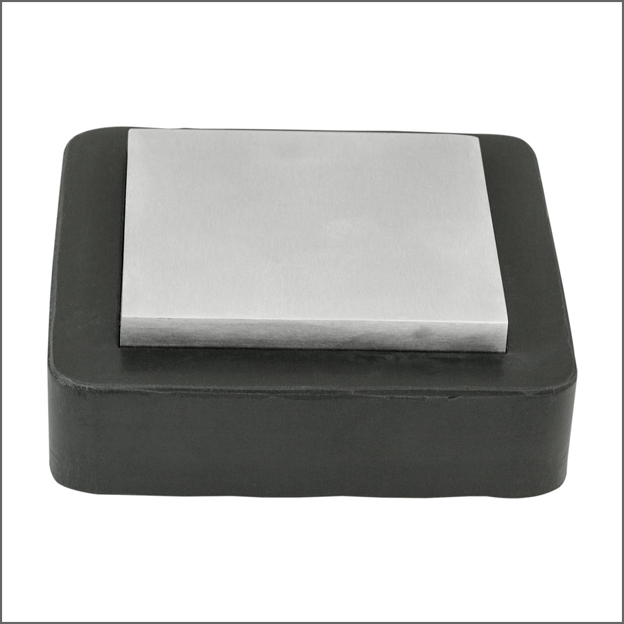 Steel bench block with Rubber base – uptowntools