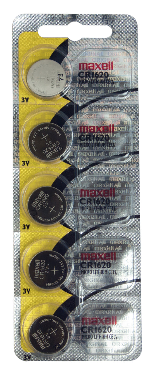 Maxell Battery / Maxell CR1620 3V Lithium Coin Cell Battery