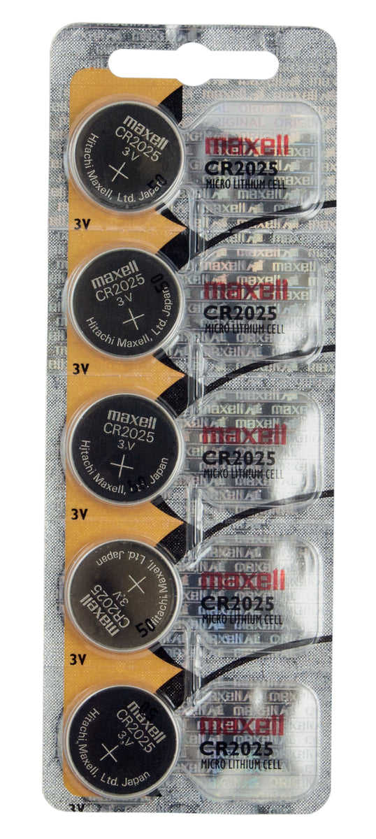Maxell Battery / CR2025 3V Lithium Coin Cell Battery – uptowntools