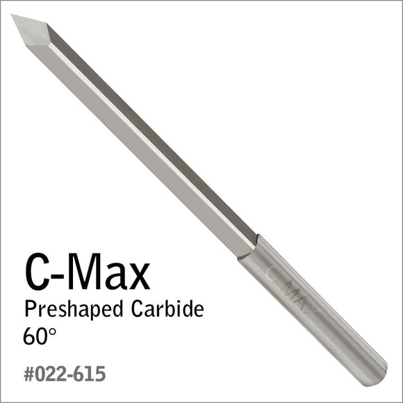60 / 75  Degree Preshaped Carbide C-Max V-Point