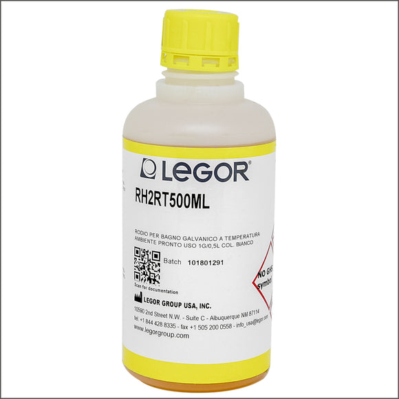 Legor Rhodium Legor Rhodium Bath Solution / RH2RT – uptowntools