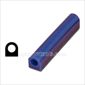 Wax / Blue wax / Matt Ring Tube, Flat Side with Hole (1", 1-1/8", 1-1/4")