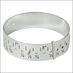 Bracelet Size Gauges - Metal - US Standard in Inches