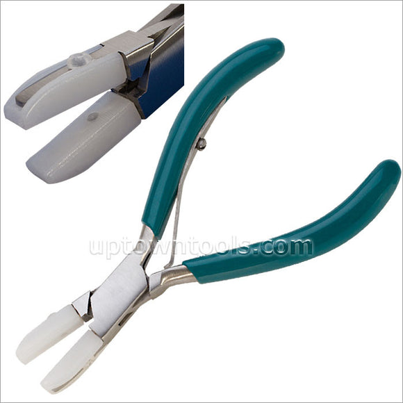 NYLON FLAT JAW  PLIER WITH SPRING