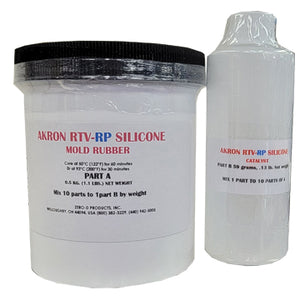 AKRON RTV-RP SILICONE  RUBBER MOLD 4.0 KG  ( 8.8 LBS) KIT