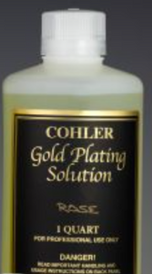 Cohler Rose ( Pink ) gold plating solution