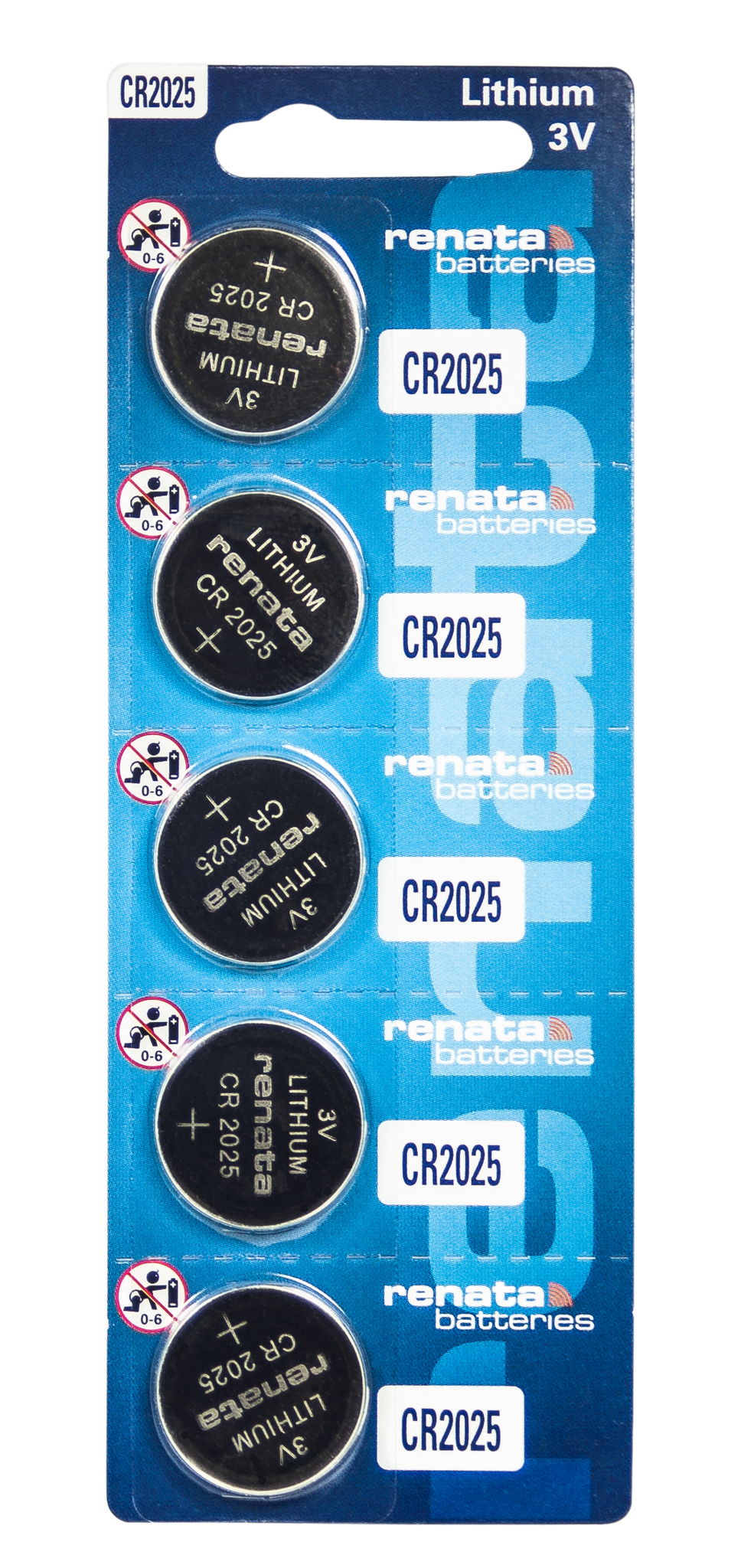RENATA 371 ( SR920SW ) Silver Oxide Batteries (High Drain), 1.55 V-1 STRIP  (5pcs)
