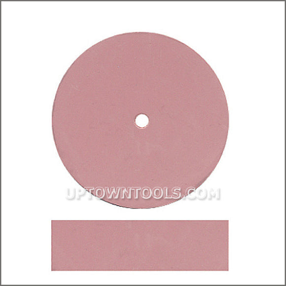 DEDECO UNIVERSAL SILICONE RUBBER WHEELS  PINK - EXTRA-FINE (7/8
