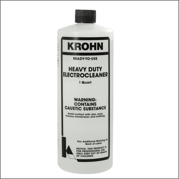 KROHN heavy duty Liquid Electrocleaner- 1qt