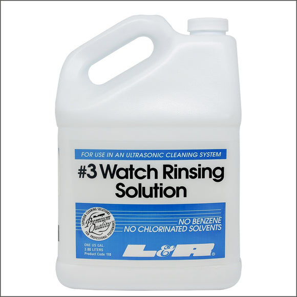 L & R #3 watch rinsing solution