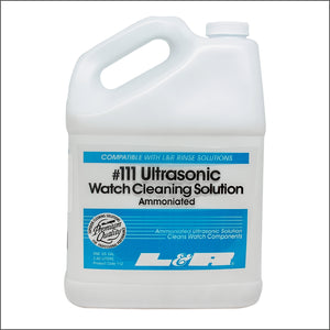 L & R #111 ultrasonic watch cleaning solution