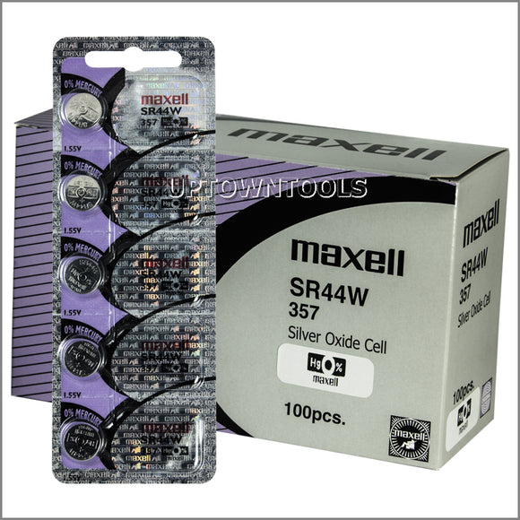 Maxell Battery / SR626SW 1.55V Silver Oxide Button Cell Battery –  uptowntools