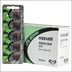 Maxell Battery / Maxell SR621SW 1.55V Button Cell Battery – uptowntools