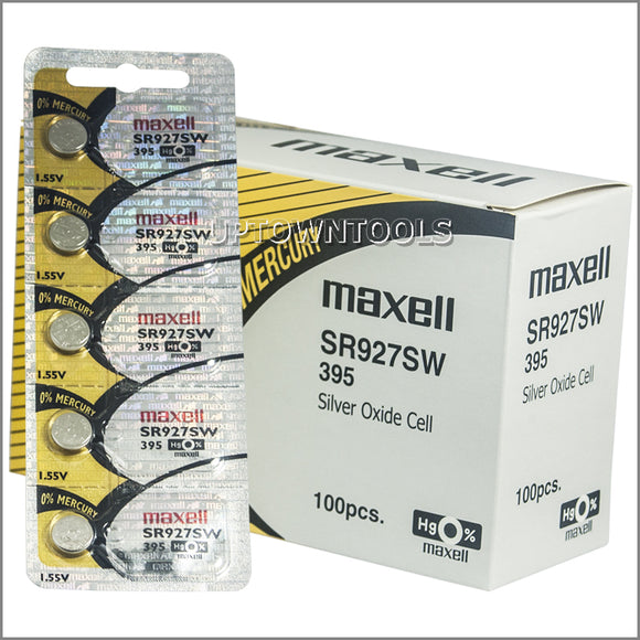 Maxell Battery / SR626SW 1.55V Silver Oxide Button Cell Battery –  uptowntools