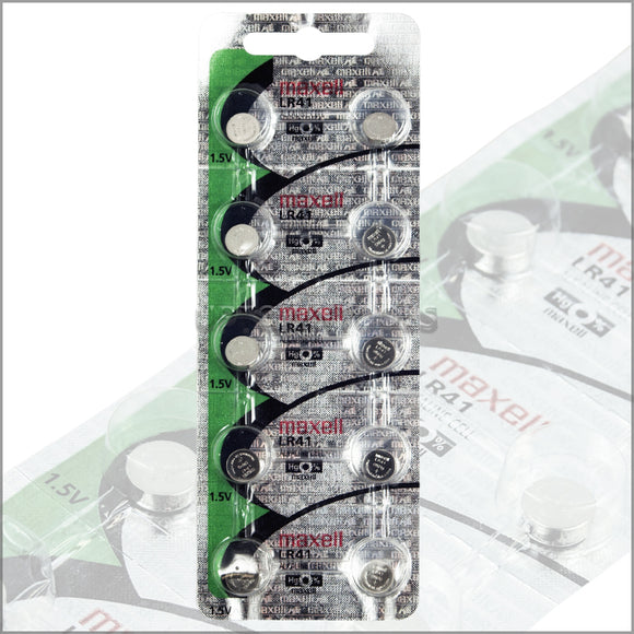 Maxell Battery / LR41 1.5V Alkaline Battery – uptowntools