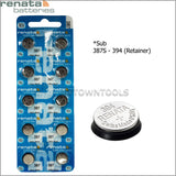 RENATA  387s   Silver Oxide Batteries ( High Drain ), 1.55 V-1 STRIP (5pcs)