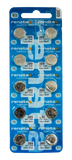 RENATA  389 ( 1130W )  Silver Oxide Batteries ( High Drain ), 1.55 V-1 STRIP (5pcs)