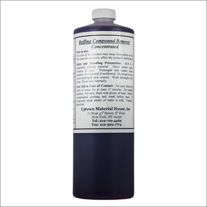Buffing compound remover