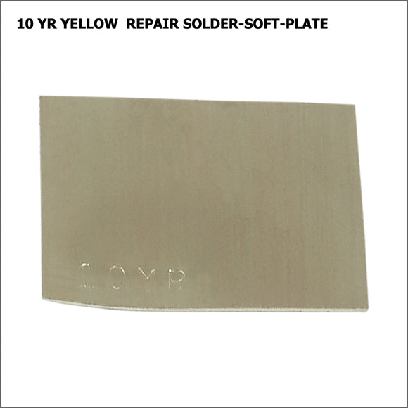 10yr  yellow repair solder-soft