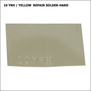 10yrh  yellow repair solder-hard